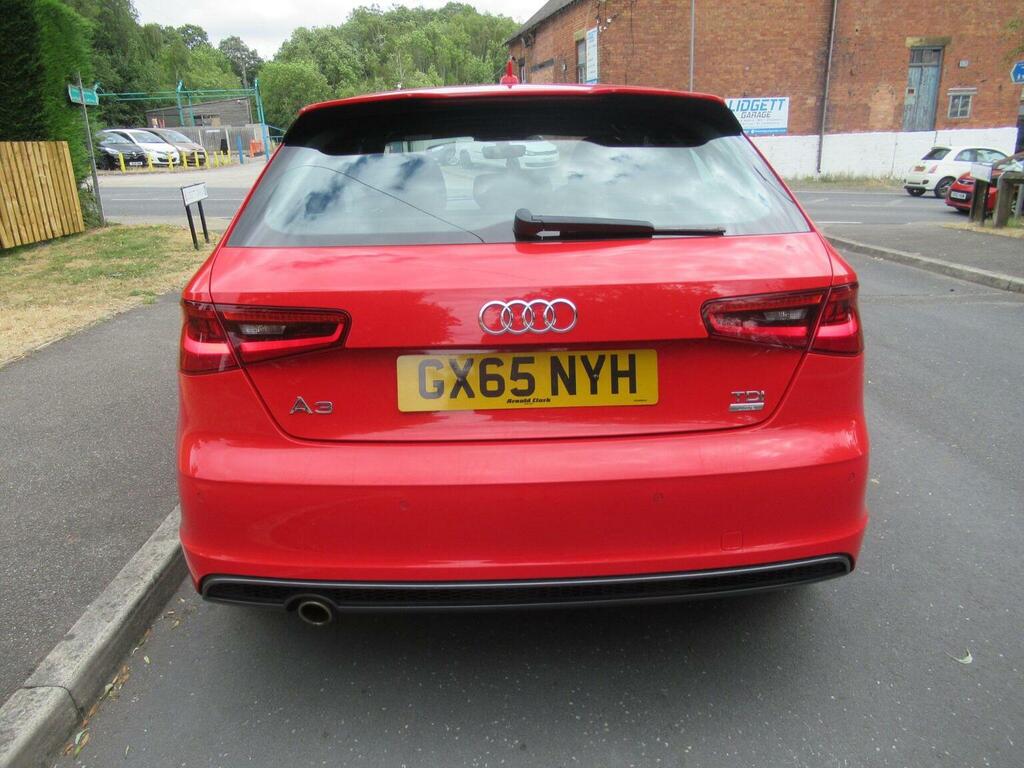 Audi A3 1.6 Tdi S Line Euro 6 Ss Red #5