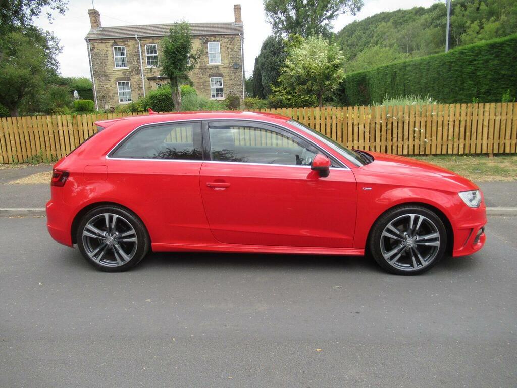 Audi A3 1.6 Tdi S Line Euro 6 Ss Red #3