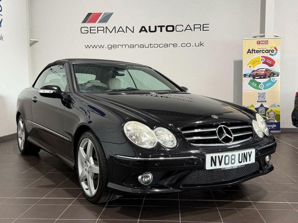 Mercedes-Benz CLK 1.8 Clk200 Kompressor Sport Cabriolet Black