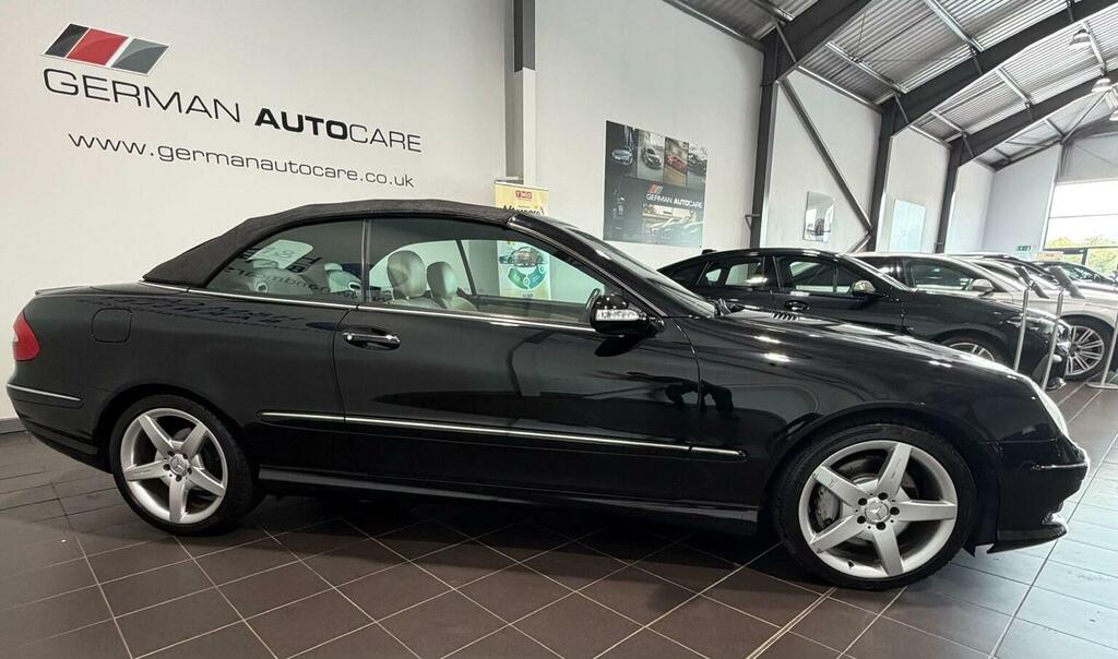 Mercedes-Benz CLK 1.8 Clk200 Kompressor Sport Cabriolet Black #5