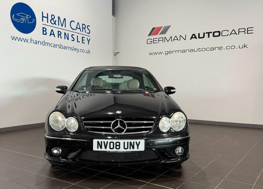Mercedes-Benz CLK 1.8 Clk200 Kompressor Sport Cabriolet Black #2