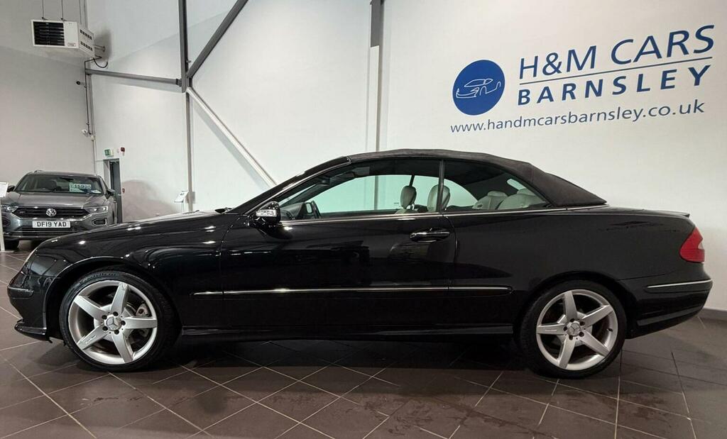 Mercedes-Benz CLK 1.8 Clk200 Kompressor Sport Cabriolet Black #4
