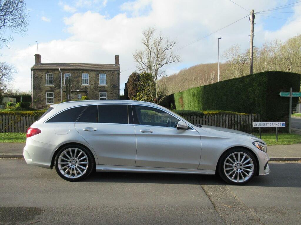 Mercedes-Benz C Class Estate 2.1 C250d Amg Line Premium Plus G-tronic Silver