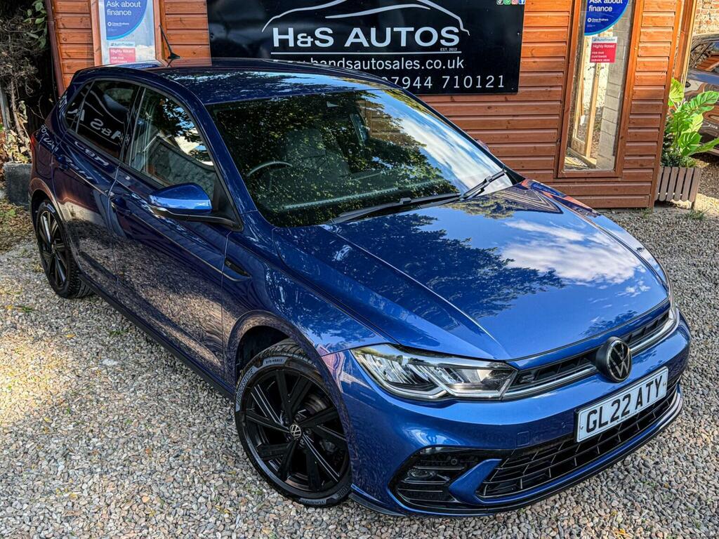 Volkswagen Polo 1.0 Tsi R-line Euro 6 Ss Blue #3