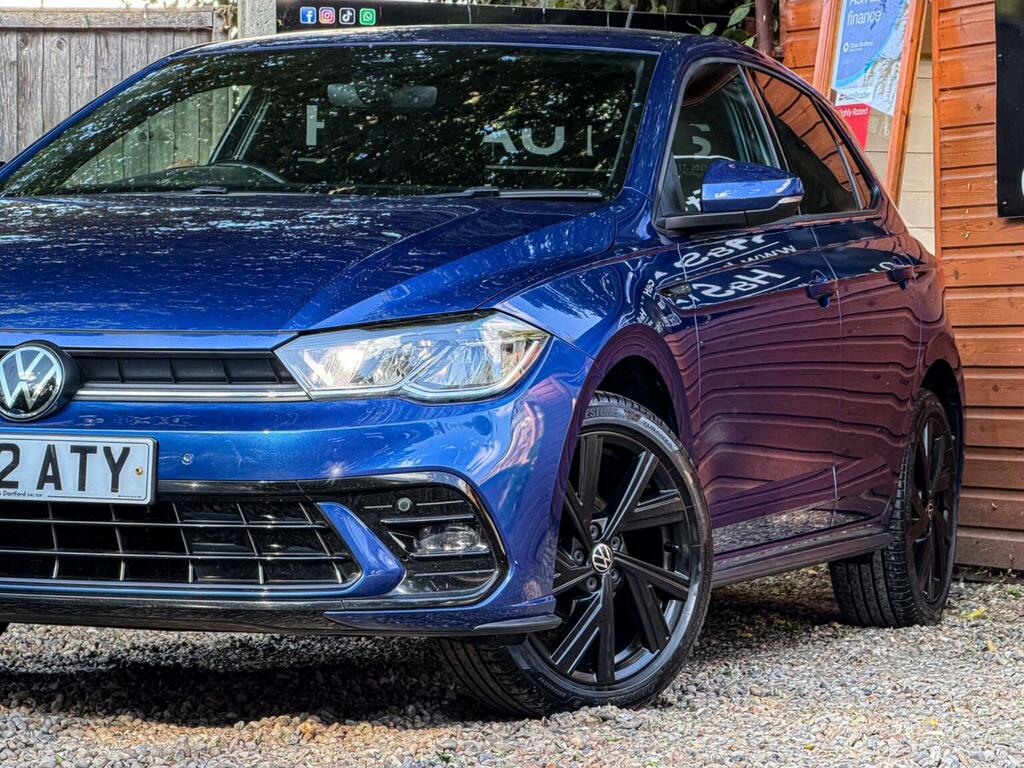Volkswagen Polo 1.0 Tsi R-line Euro 6 Ss Blue #6