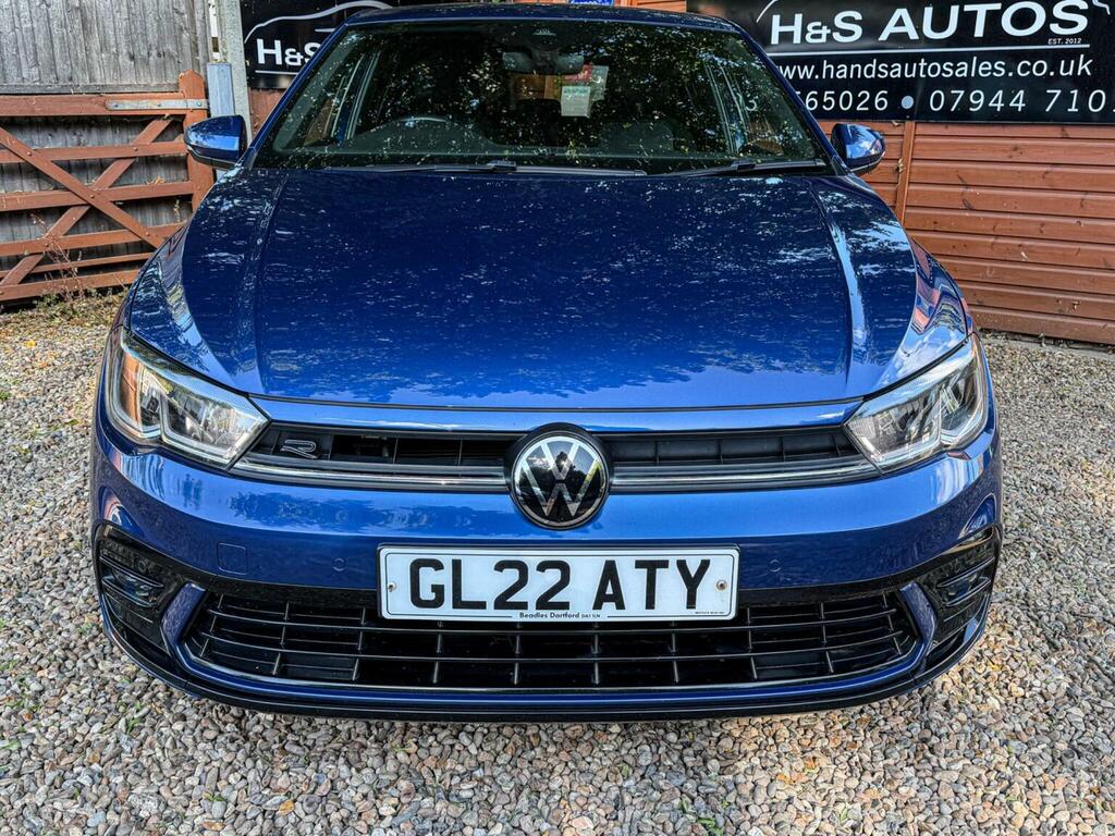 Volkswagen Polo 1.0 Tsi R-line Euro 6 Ss Blue #5