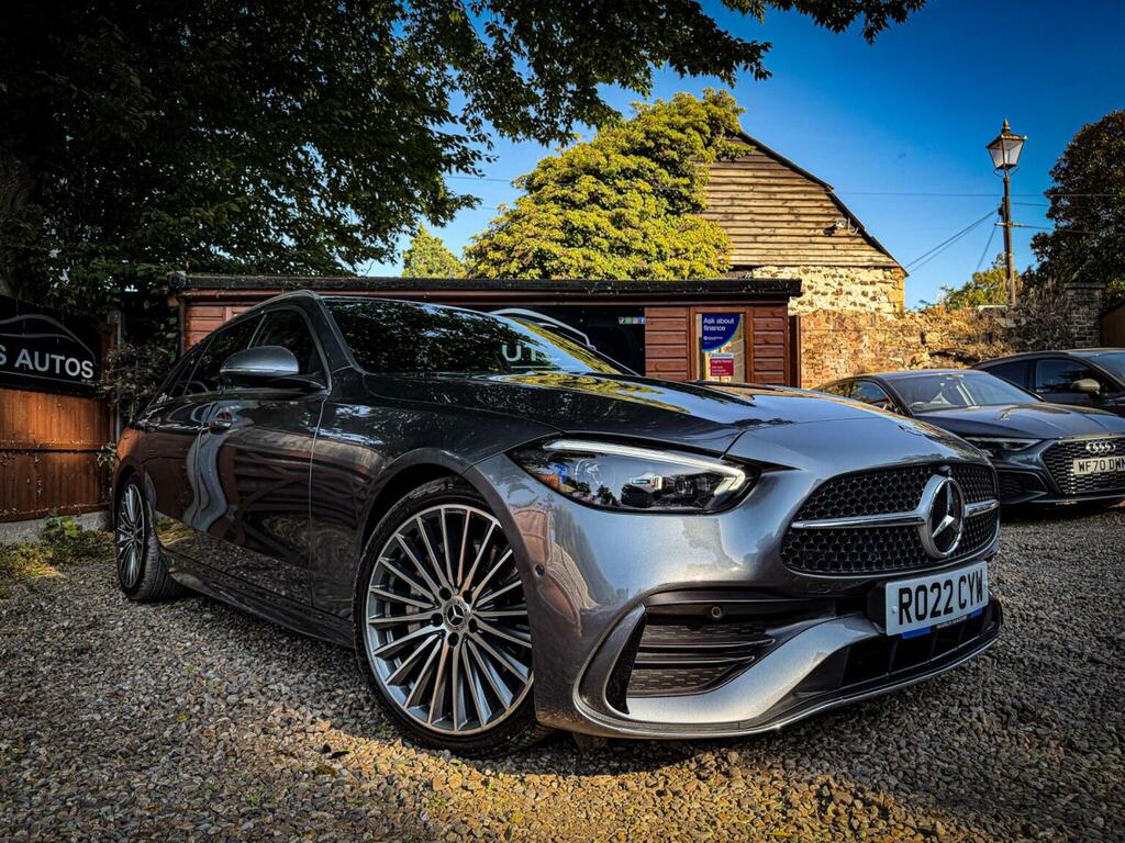Mercedes-Benz C Class 1.5 C200h Mhev Amg Line Premium G-tronic Euro 6 Grey