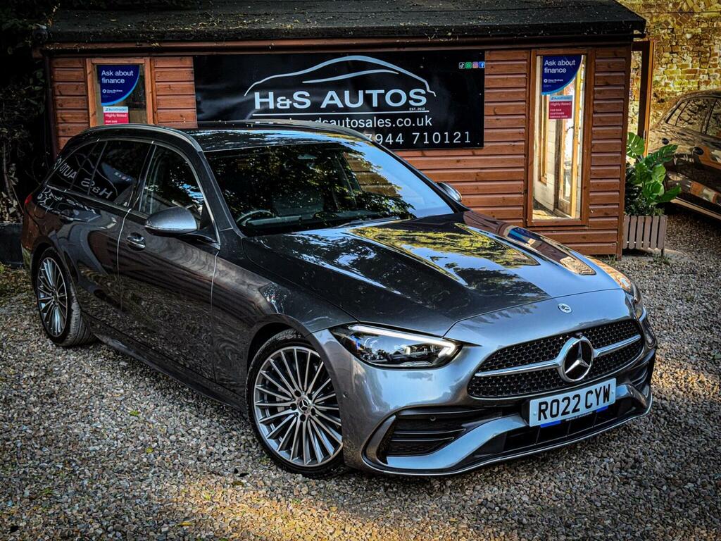 Mercedes-Benz C Class 1.5 C200h Mhev Amg Line Premium G-tronic Euro 6 Grey #2