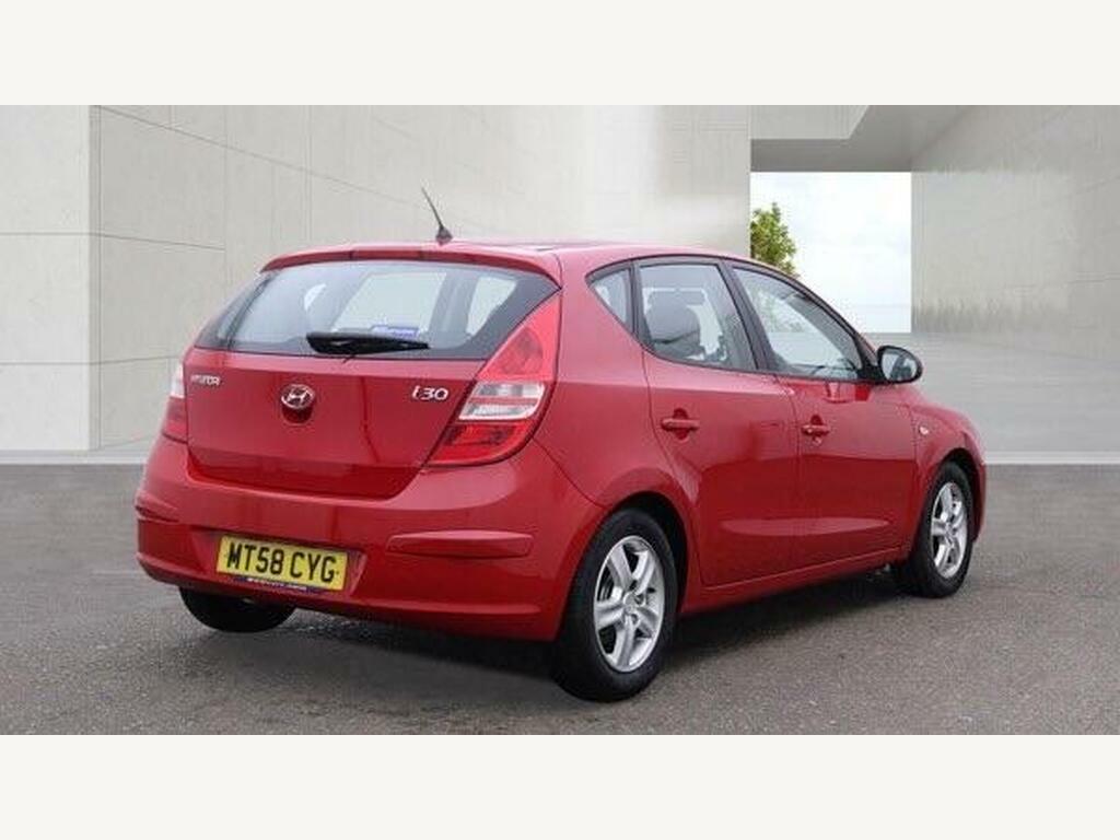 Hyundai I30 1.4 Comfort Euro 4 Red #4