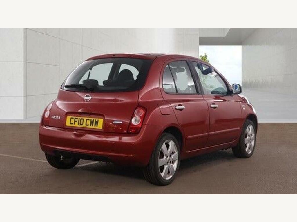 Nissan Micra 1.2 16V Visia Red #4
