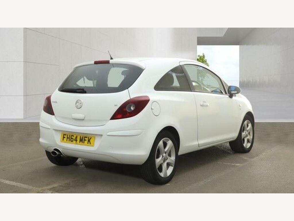 Vauxhall Corsa 1.4 16V Sxi Euro 5 FH64MFK White #4