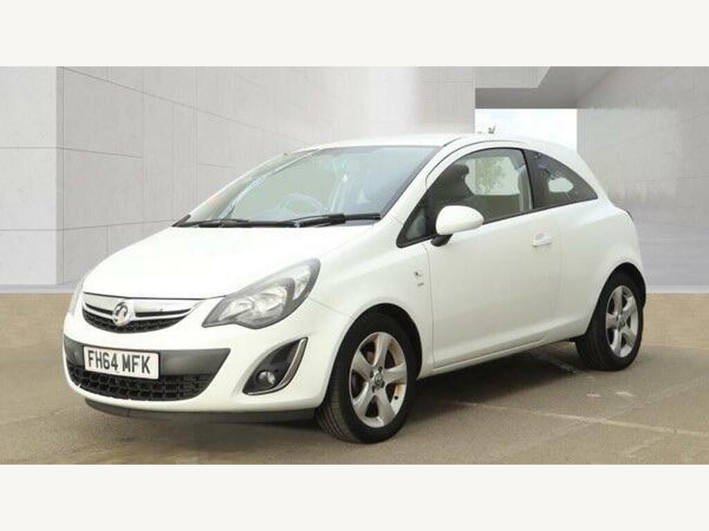 Vauxhall Corsa 1.4 16V Sxi Euro 5 FH64MFK White #2