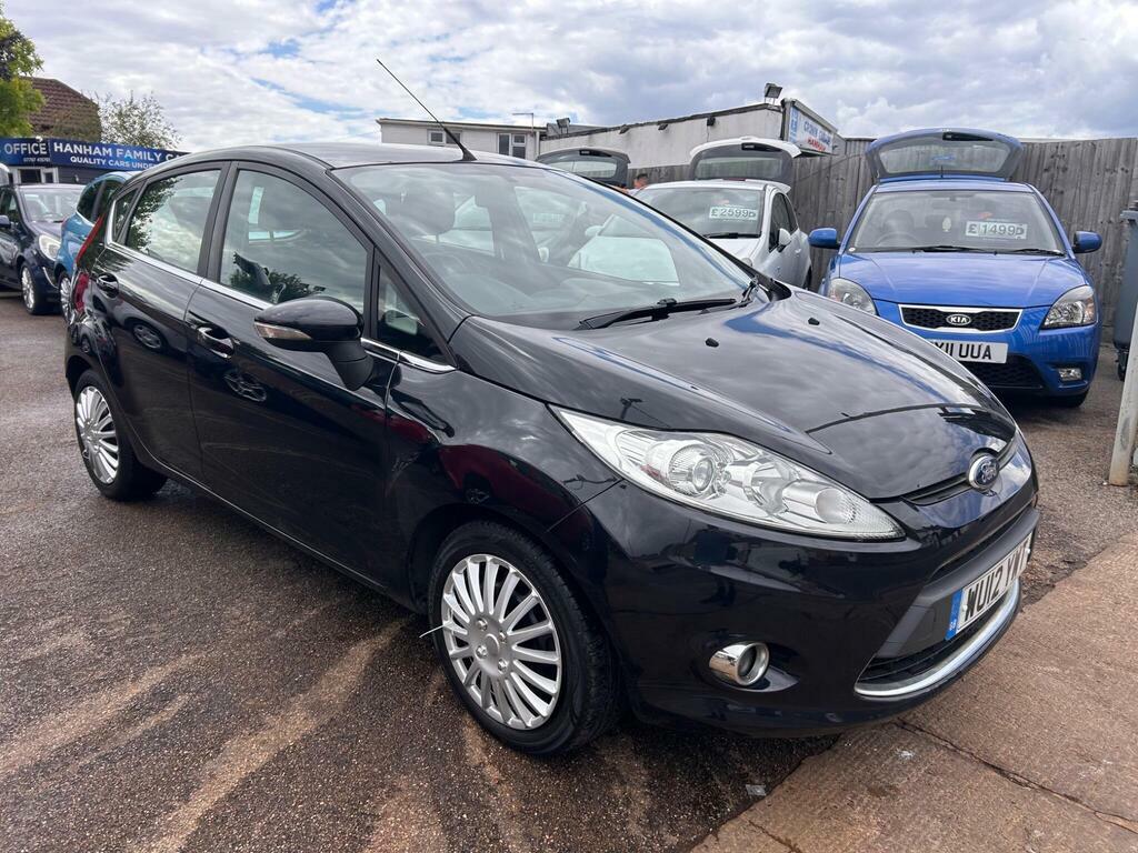 Ford Fiesta 1.25 Zetec WU12YWT Black #3