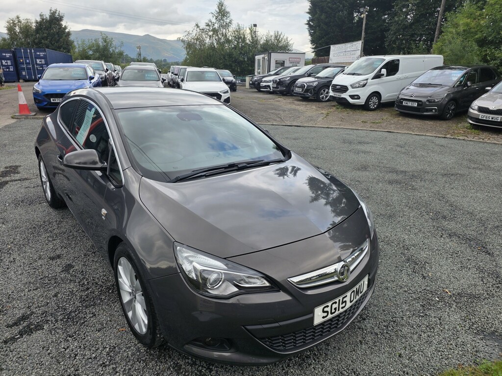 Vauxhall Astra GTC 1.4 I Turbo Sri 2015 Grey #2