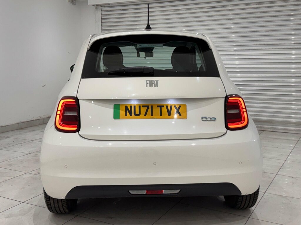 Fiat 500E 42Kwh Passion White #6