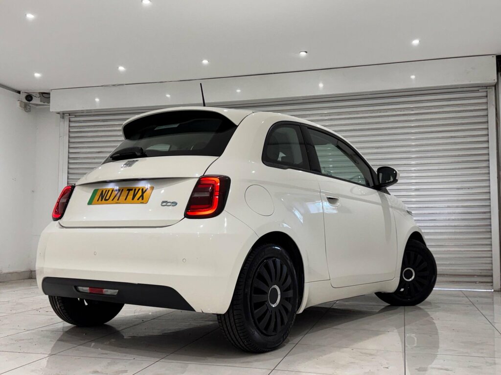 Fiat 500E 42Kwh Passion White #4