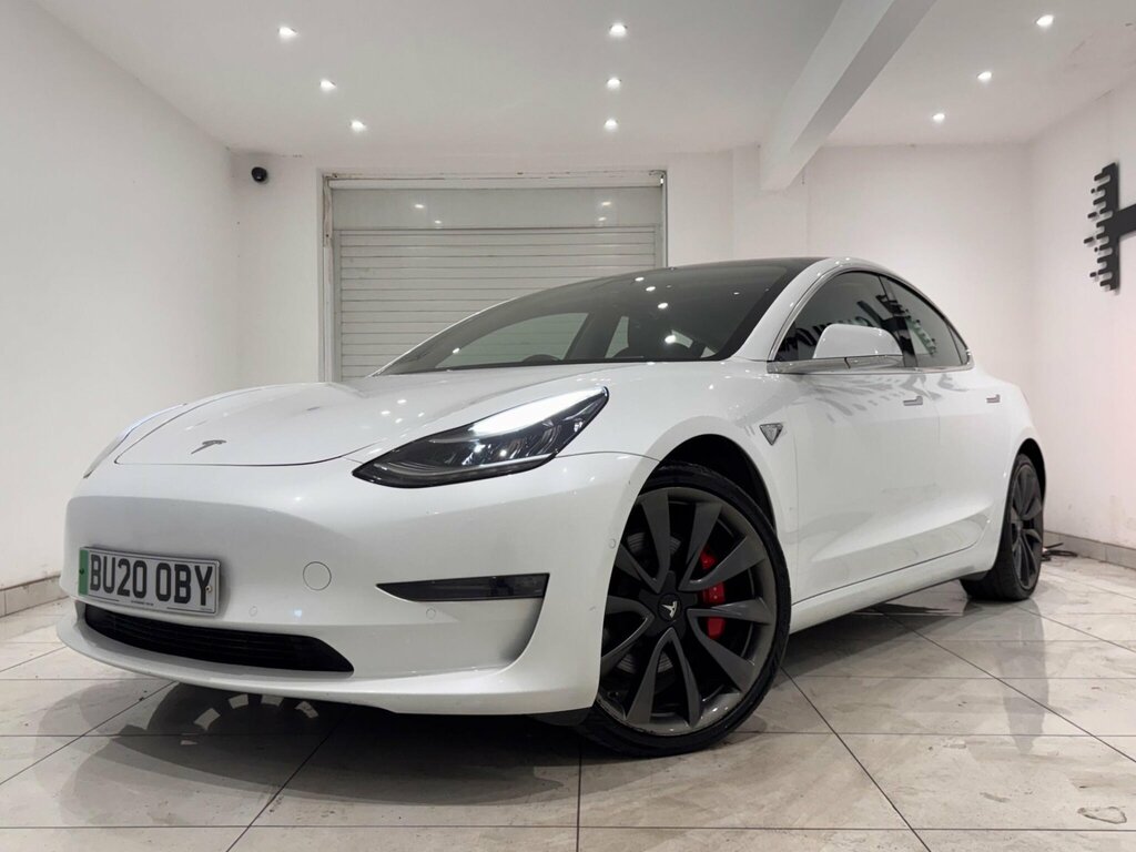 Tesla Model 3 Dual Motor Performance 4Wde Performanc BU20OBY White #3