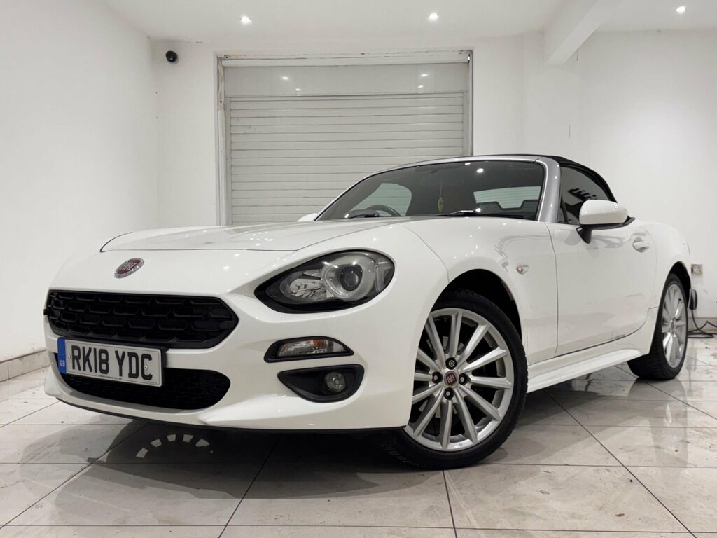 Fiat 124 Spider 1.4 Multiair Lusso Euro 6 RK18YDC White #3
