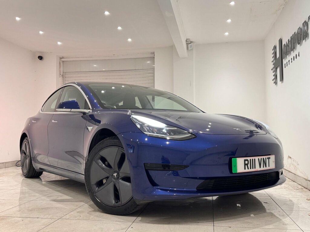 Tesla Model 3 Standard Range Plus Rwd Blue