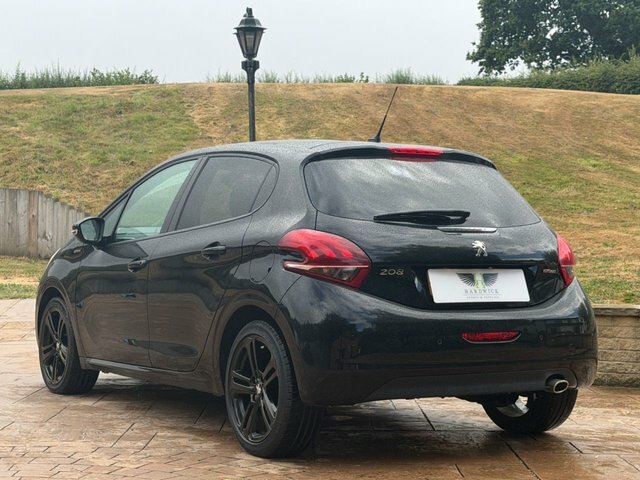 Peugeot 208 2019 1.2 Puretech Gpf Gt Line Hatchback SS19CWT Black #6