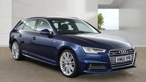 Audi A4 Avant 2017 3.0 Tdi V6 S Line Estate Tiptronic Blue