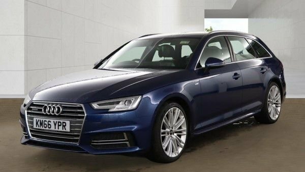 Audi A4 Avant 2017 3.0 Tdi V6 S Line Estate Tiptronic Blue #2