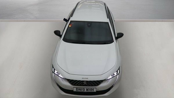 Peugeot 508 SW 2019 1.5 Bluehdi Gt Line Estate Eat Eur White #6