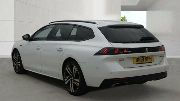 Peugeot 508 SW 2019 1.5 Bluehdi Gt Line Estate Eat Eur White #5