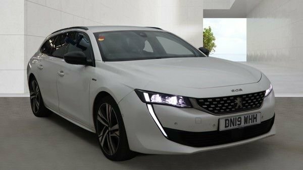 Peugeot 508 SW 2019 1.5 Bluehdi Gt Line Estate Eat Eur White