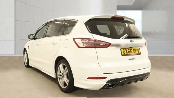 Ford S-Max 2016 2.0 Tdci Titanium Sport Awd Mpv Po White #5