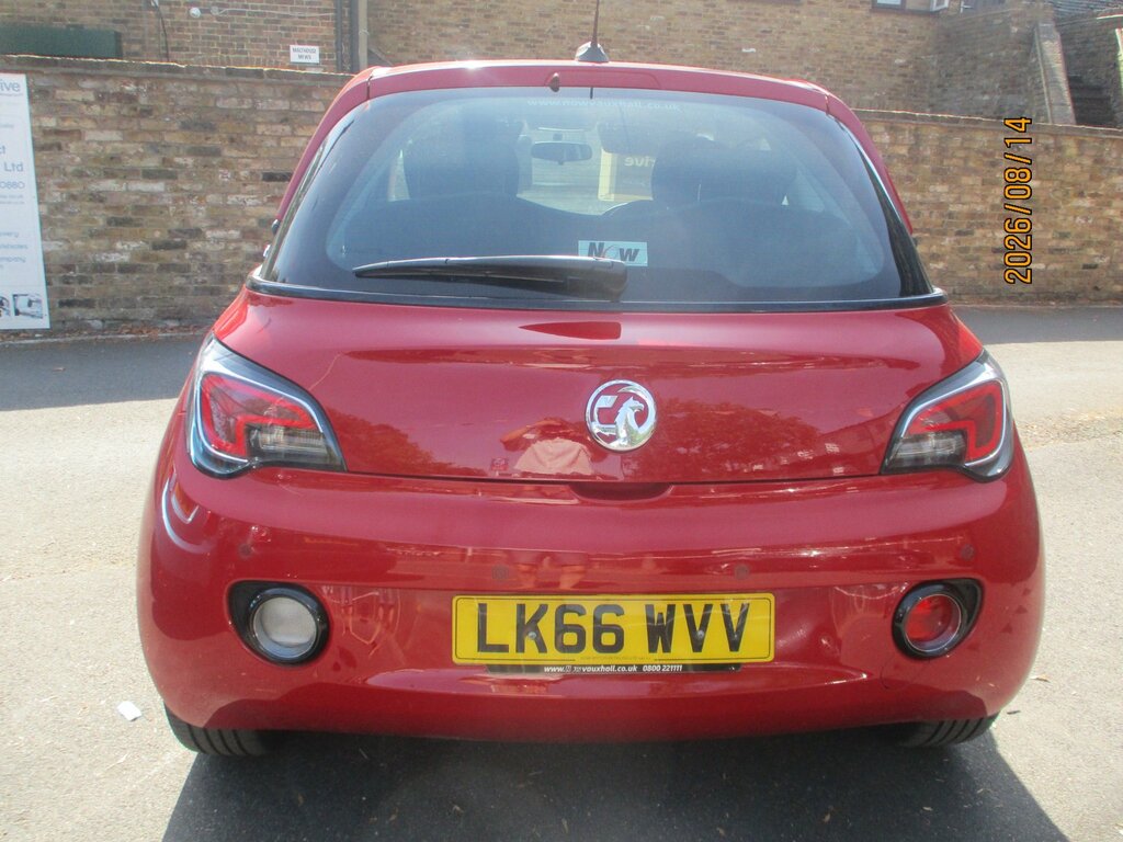 Vauxhall Adam 1.2I Jam Hatchback Euro 6 70 Ps Red #4