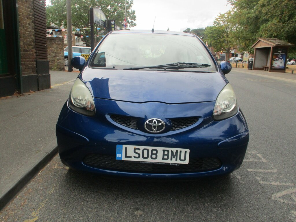 Toyota Aygo 1.0 Vvt-i Blue Hatchback Multimode Euro Blue #2