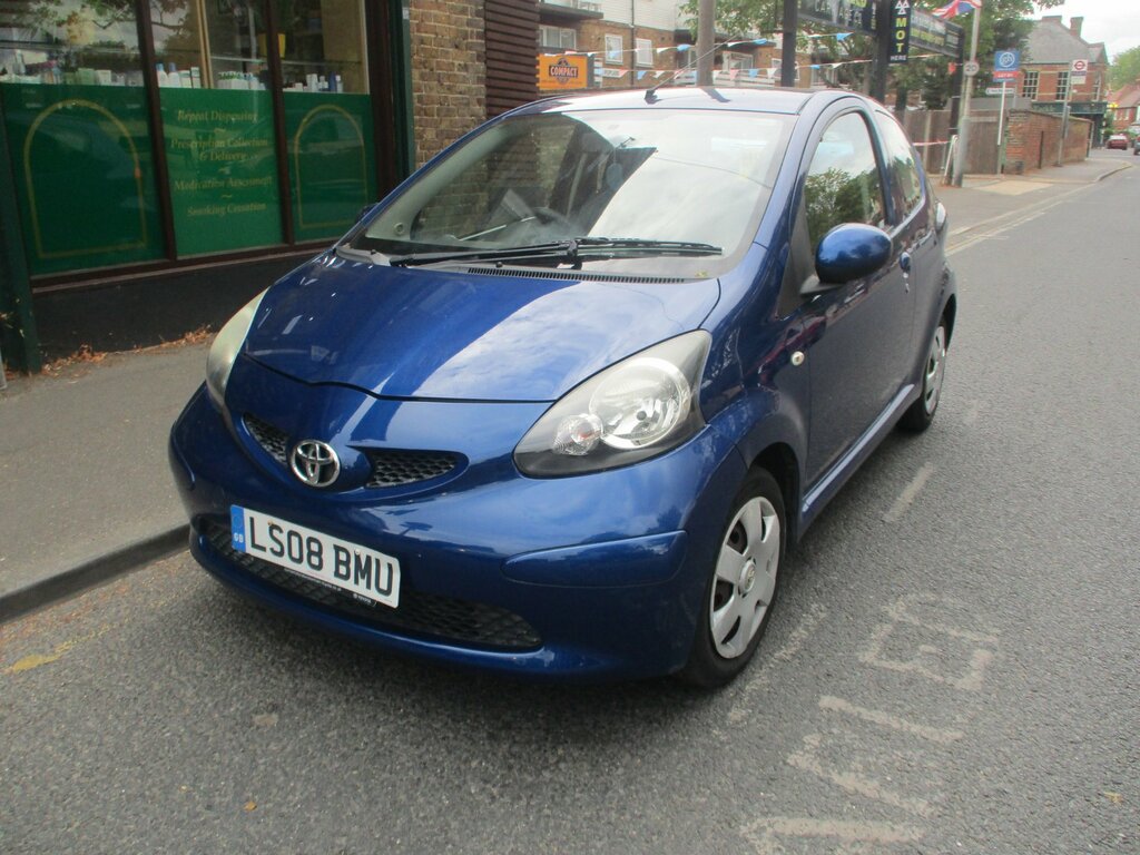 Toyota Aygo 1.0 Vvt-i Blue Hatchback Multimode Euro Blue #4