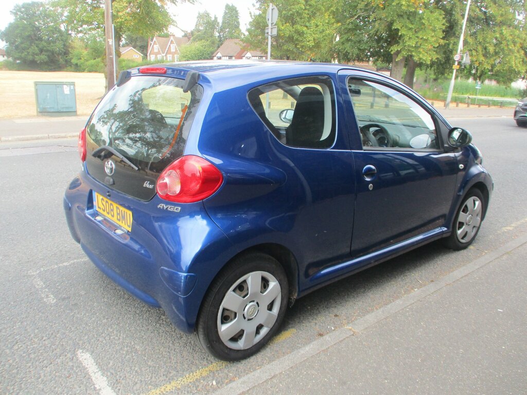 Toyota Aygo 1.0 Vvt-i Blue Hatchback Multimode Euro Blue #3