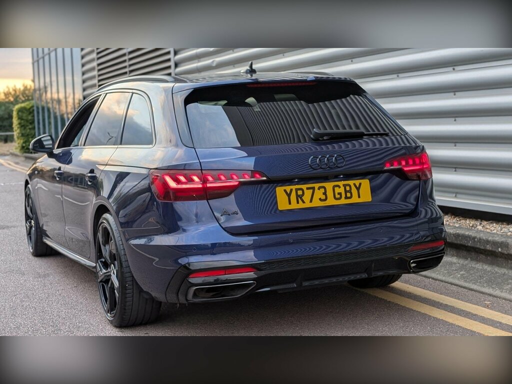 Audi A4 Avant 2.0 Tfsi 40 Black Edition S Tronic Euro 6 Ss YR73GBY Blue #5