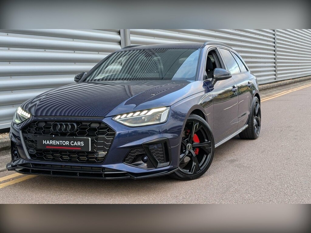 Audi A4 Avant 2.0 Tfsi 40 Black Edition S Tronic Euro 6 Ss YR73GBY Blue #4