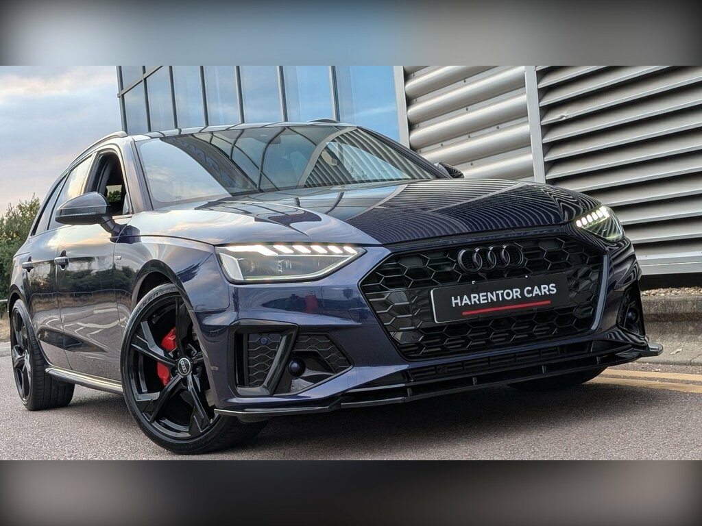 Audi A4 Avant 2.0 Tfsi 40 Black Edition S Tronic Euro 6 Ss YR73GBY Blue #2