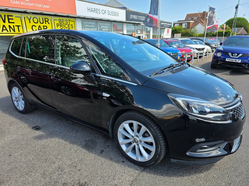 Vauxhall Zafira Tourer 1.4I Turbo Elite Nav Mpv Euro 6 Black