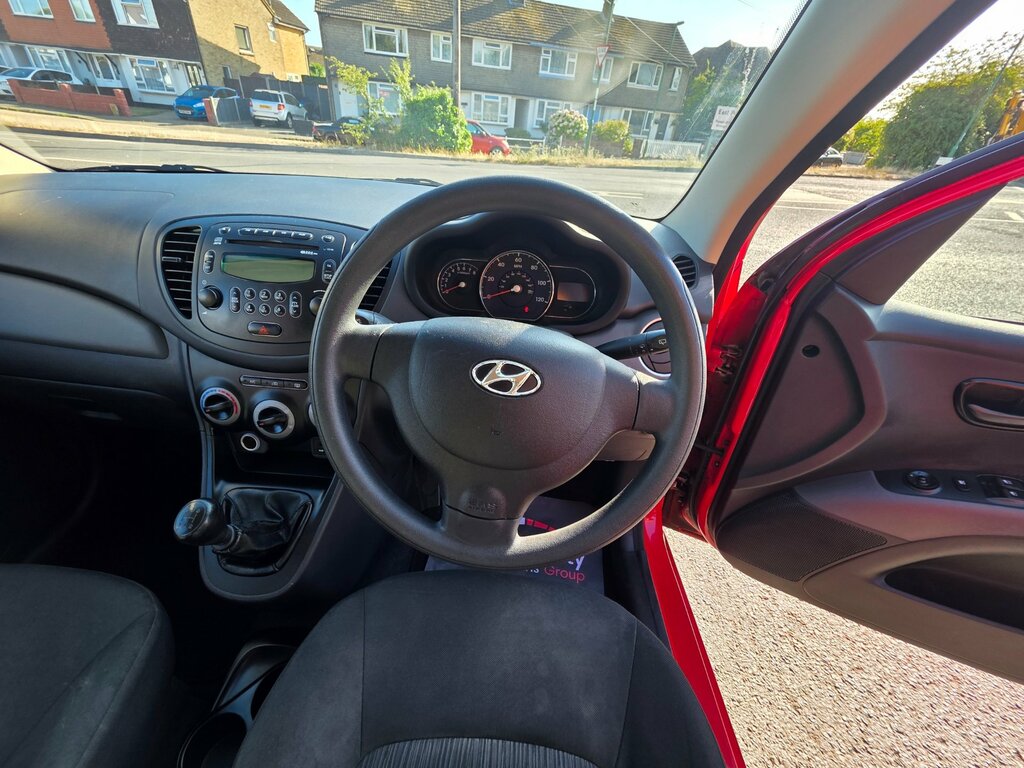 Hyundai I10 1.2 Active Hatchback Euro 5 85 WF13VRJ Red #4