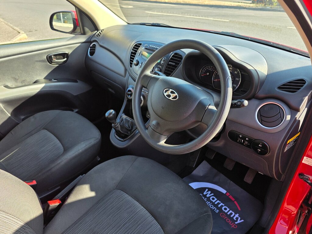 Hyundai I10 1.2 Active Hatchback Euro 5 85 WF13VRJ Red #2