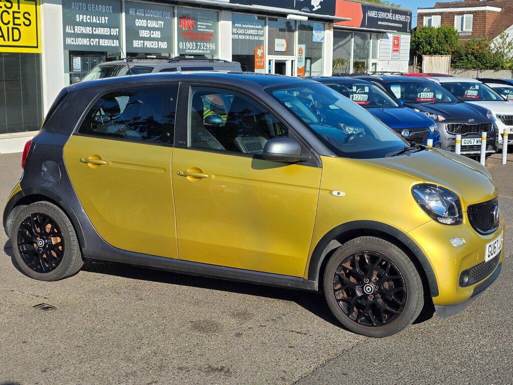 Smart Forfour 0.9T Prime Sport Premium Hatchback Tw Grey