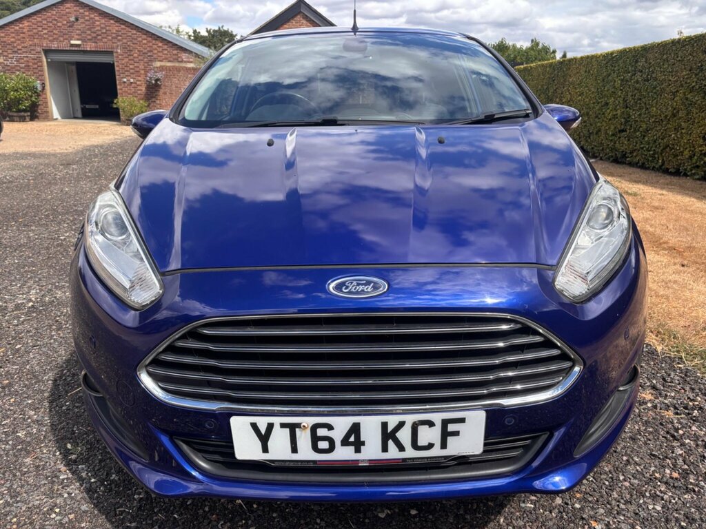 Ford Fiesta 1.5 Tdci Titanium Hatchback Euro Blue #2