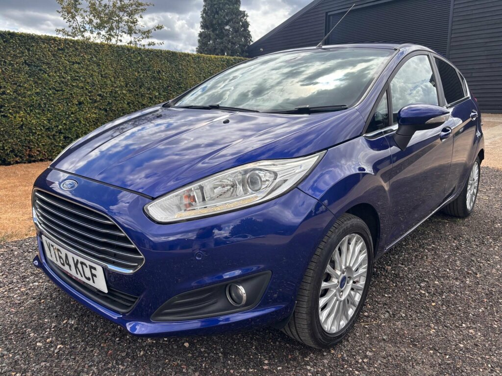 Ford Fiesta 1.5 Tdci Titanium Hatchback Euro Blue #3