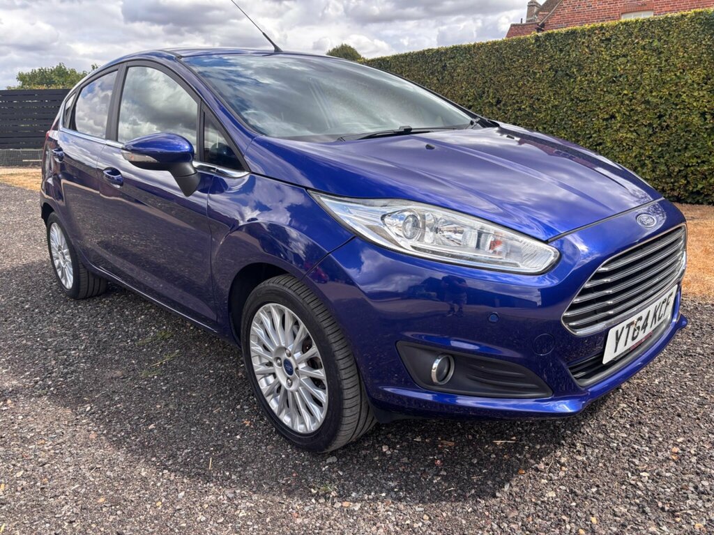 Ford Fiesta 1.5 Tdci Titanium Hatchback Euro Blue