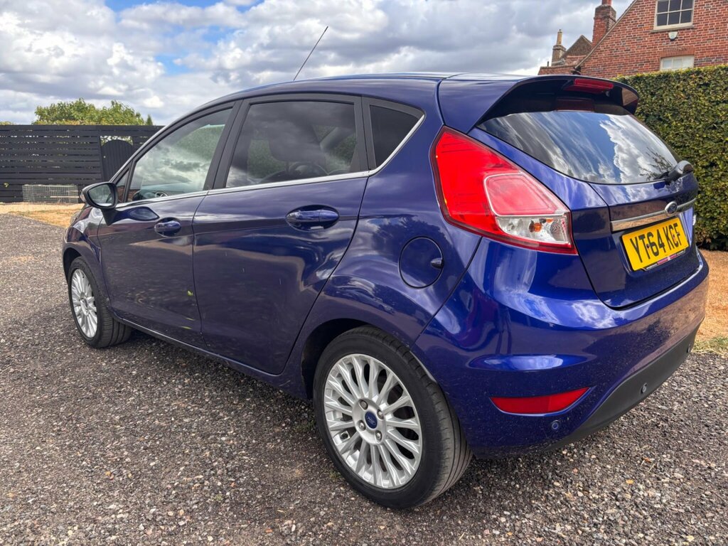 Ford Fiesta 1.5 Tdci Titanium Hatchback Euro Blue #4