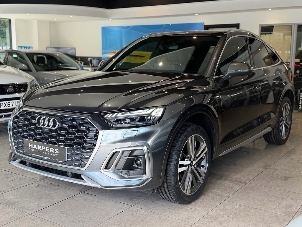 Audi Q5 2.0 Tdi 40 S Line Sportback S Tronic Qu Grey #3