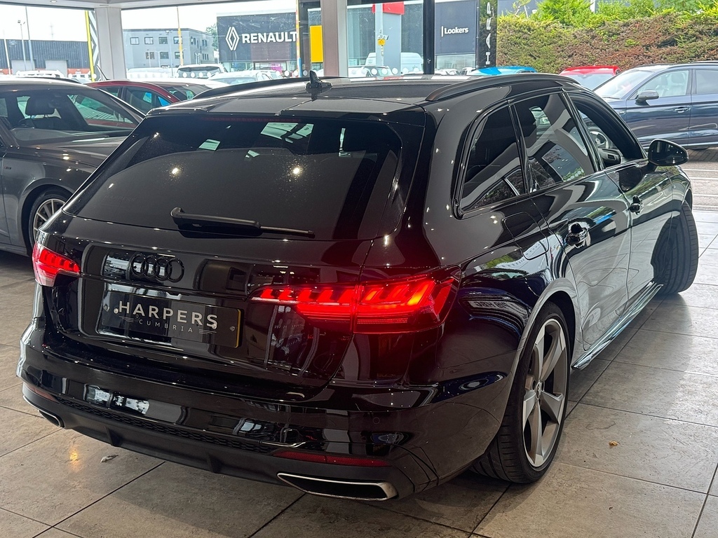 Audi A4 Avant 2.0 Tfsi 40 Black Edition Estate S Tron Black #2