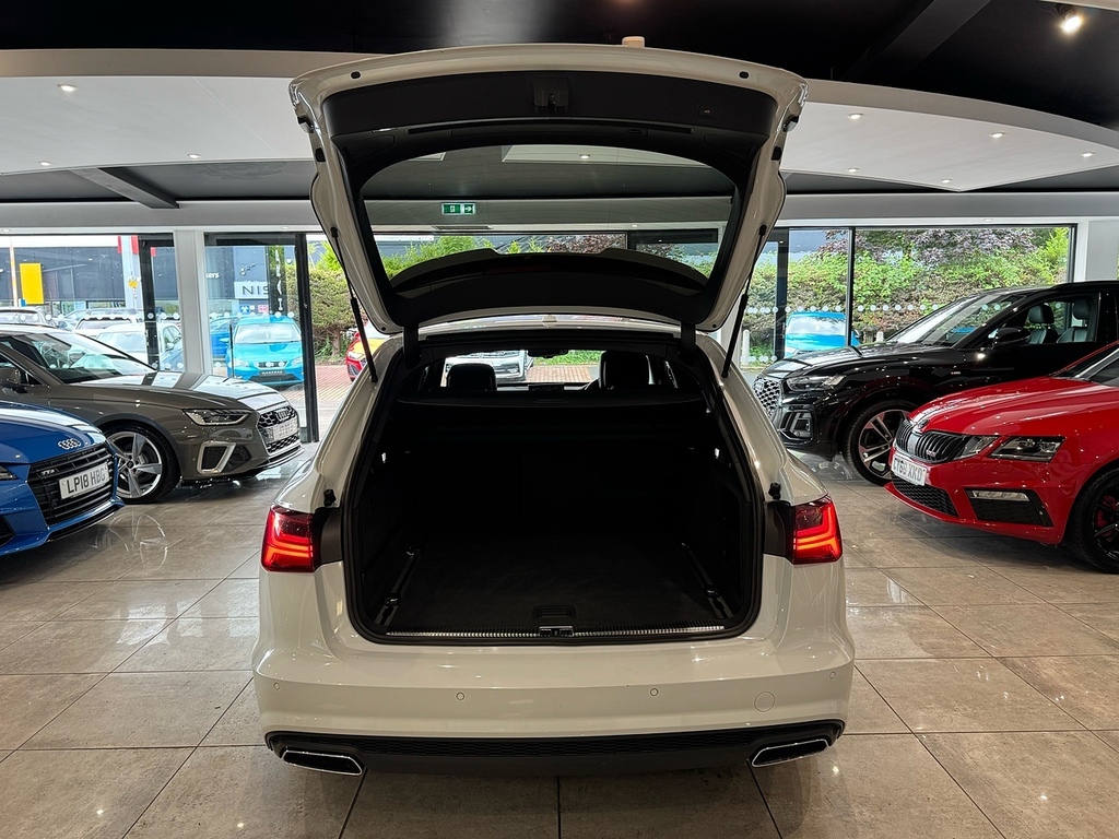 Audi A6 Avant 2.0 Tdi Ultra Black Edition Estate S Tr White #6