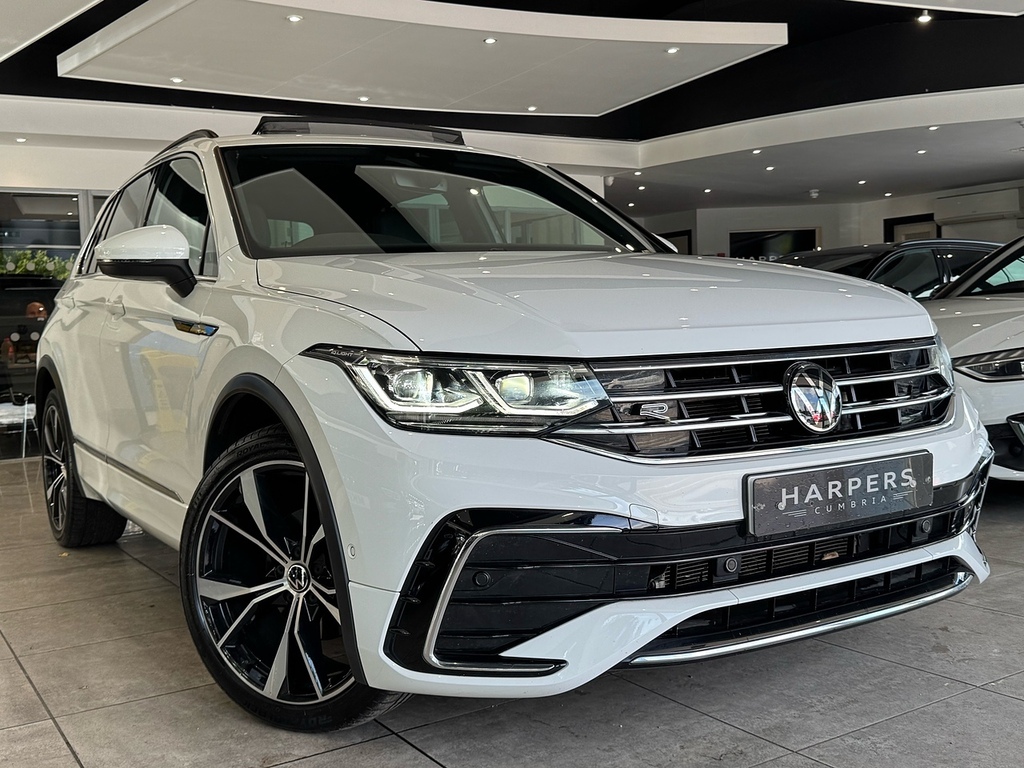 Volkswagen Tiguan 2.0 Tdi R-line Suv Dsg Euro 6 Ss 15 White