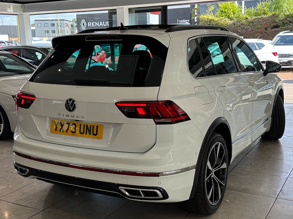 Volkswagen Tiguan 2.0 Tdi R-line Suv Dsg Euro 6 Ss 15 White #2